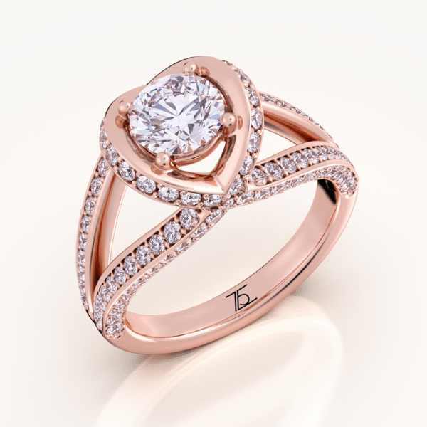 Montana Silversmiths 14k Lab Grown Diamond Engagement Rings - Image 4