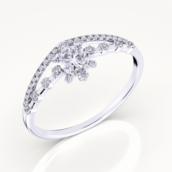 Fortune Compass II lab grown Diamond Engagement Ring - Image 4
