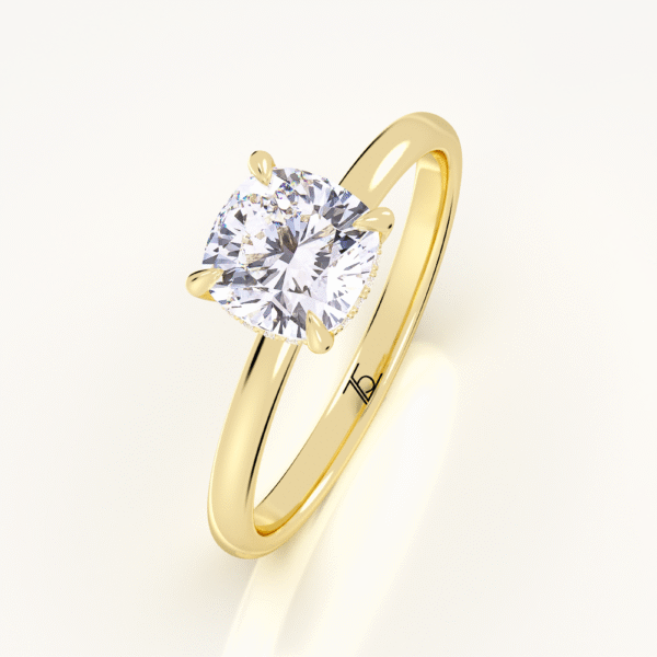 Four Prong Solitaire Diamond Engagement Rings