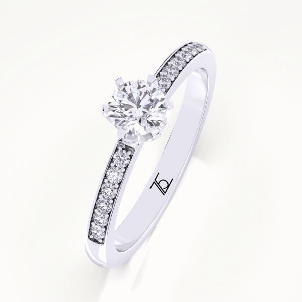 Nobody But You 2 Ct Moissanite Stone Diamond Ring