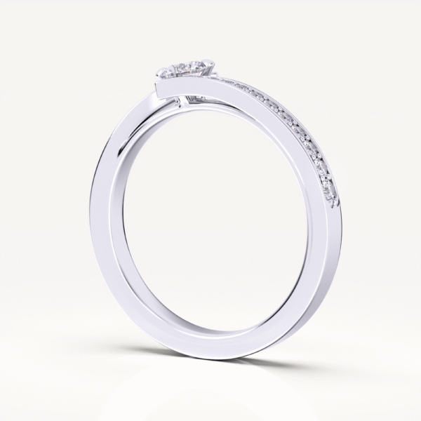 Lab Grown Diamond Tension Style Rings - Image 5