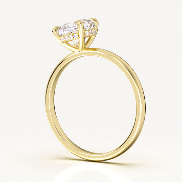 Four Prong Solitaire Diamond Engagement Rings - Image 5