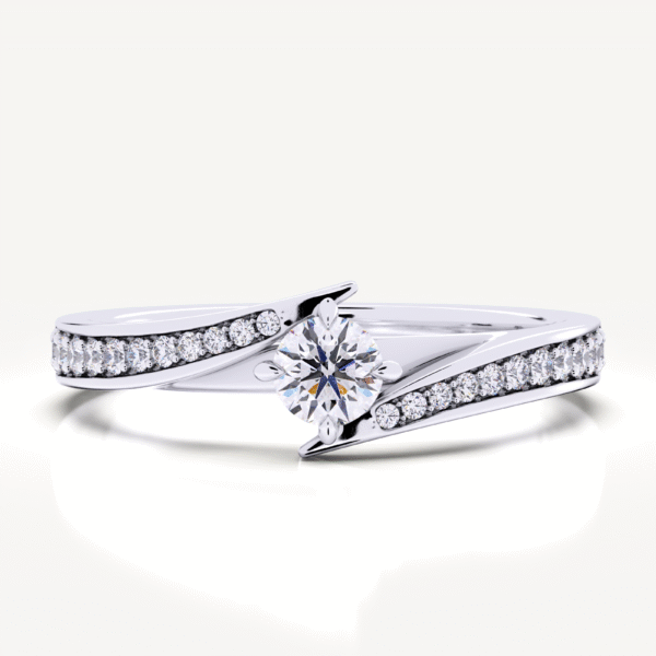 Lab Grown Diamond Tension Style Rings - Image 3