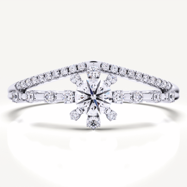 Fortune Compass II lab grown Diamond Engagement Ring - Image 3