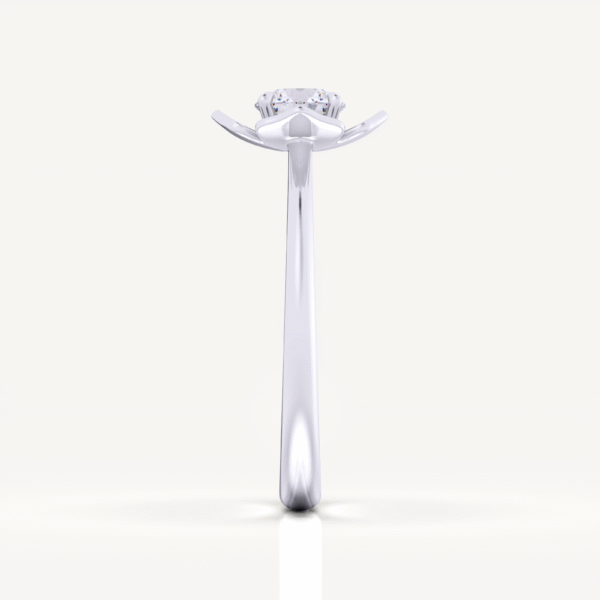 Marguerite Diamond Moissanite Engagement Ring - Image 2