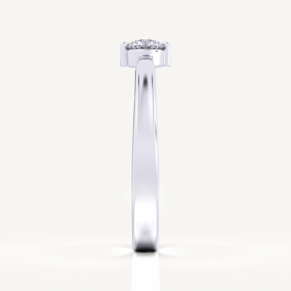 Beyond Brilliance 1ct 14K White Gold Diamond Solitaire Ring - Image 2