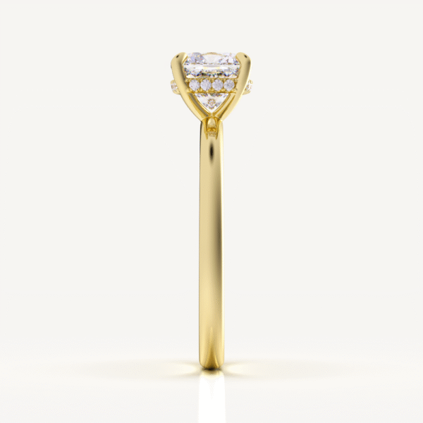 Four Prong Solitaire Diamond Engagement Rings - Image 2