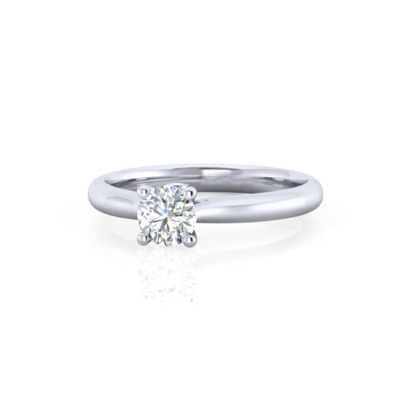 Heart Code 1ct Moissanite Stone Rings For Daily - Image 3