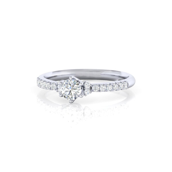 Perfect Luxe 1.5ct Moissanite Engagement Ring - Image 3