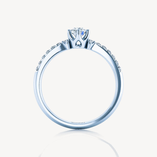 Perfect Luxe 1.5ct Moissanite Engagement Ring - Image 4