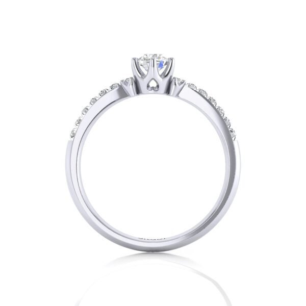 Perfect Luxe 1.5ct Moissanite Engagement Ring - Image 2