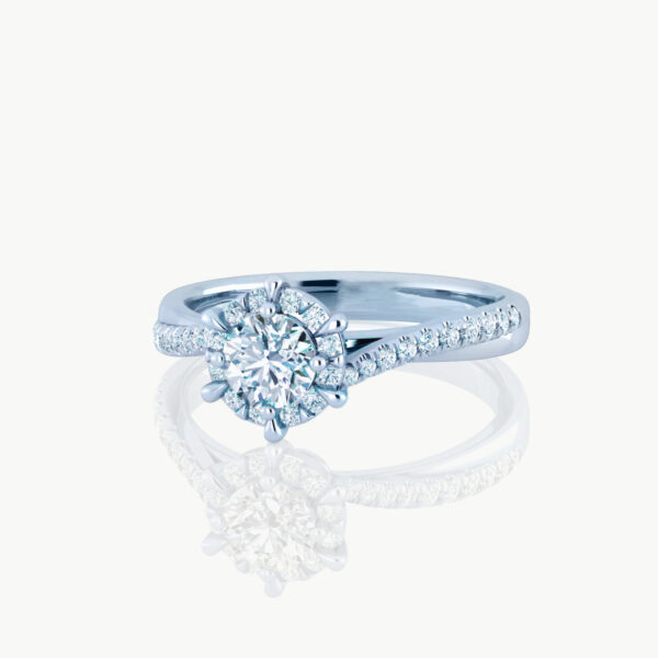 Fortune Compass Lab Grown Diamond Engagement Ring - Image 2