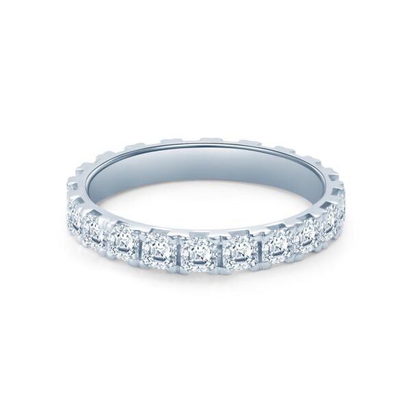 Princess Cut Lab Grown Diamond Eternity Rings - Image 4