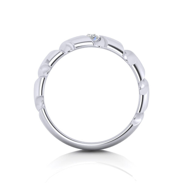 De Chaumet Diamond Band In D Color Wedding Color - Image 4