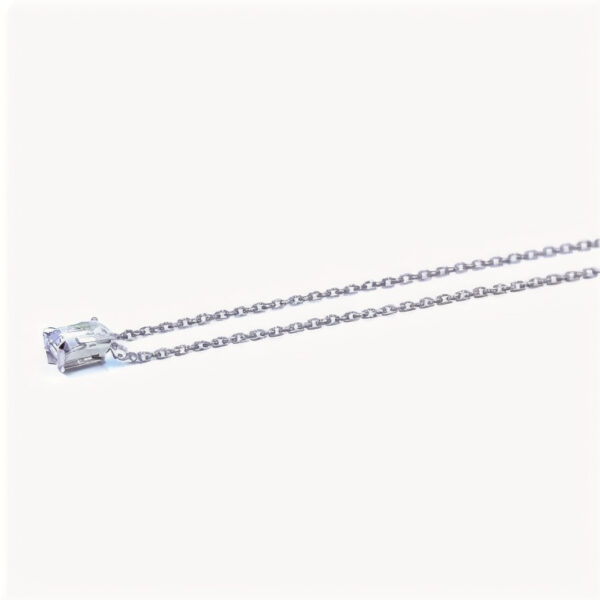Round Brilliant Diamond Lab Grown Diamond Solitaire Pendant With 1 Ct Diamond - Image 3