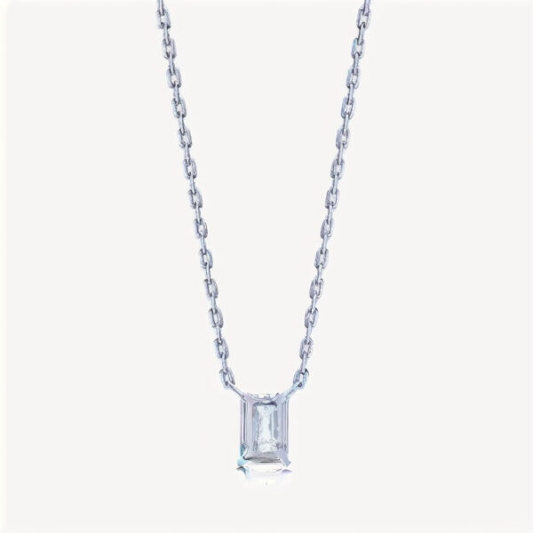 Round Brilliant Diamond Lab Grown Diamond Solitaire Pendant With 1 Ct Diamond - Image 2