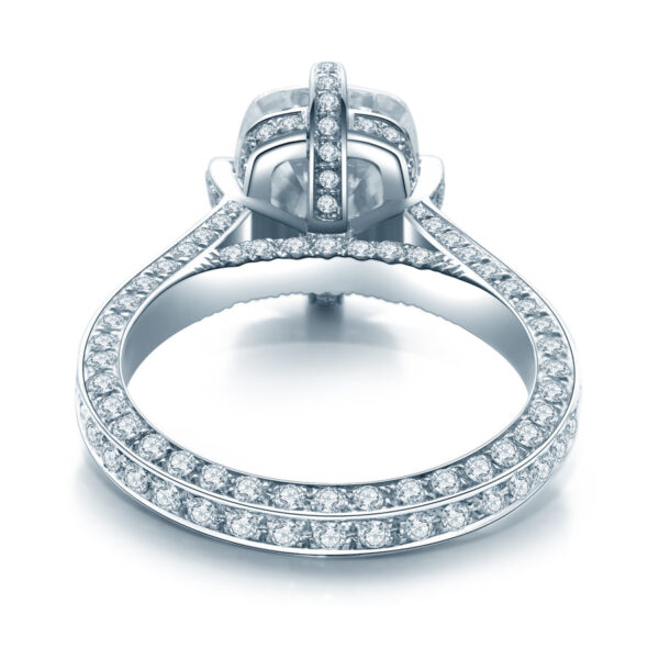 Sparkling Lab Grown Diamond Engagement Ring - Image 4