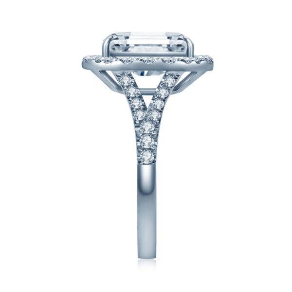 Top Celebrity Lab Grown Diamond Engagement Ring - Image 3