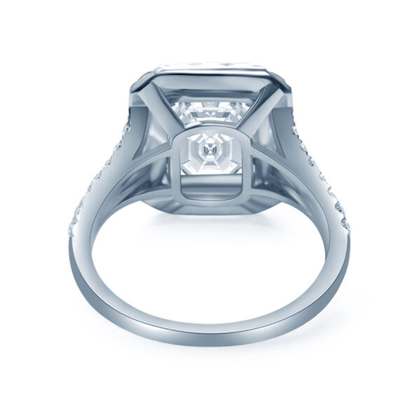 Top Celebrity Lab Grown Diamond Engagement Ring - Image 4