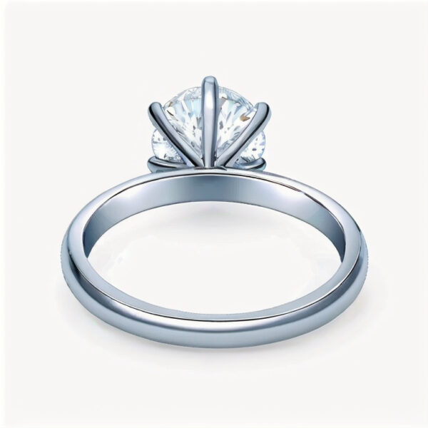 Lab Grown Diamond Solitaire Engagement Rings - Image 4